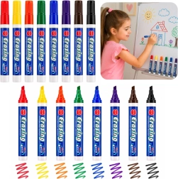 Set de markere colorate pentru tablă - 8 buc.