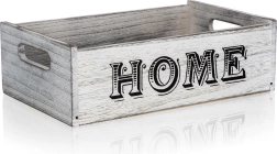 Cutie decorativă din lemn HOME 29 × 18 × 9 cm
