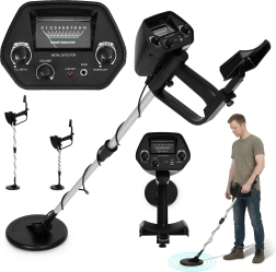 Detector analogic de metale cu 2 moduri și bobină impermeabilă
