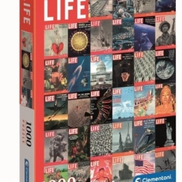 Puzzle Clementoni Life Chihuahua 1000 de piese – Copertele revistei Life