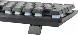 Tastatură de gaming cu comutatoare cu membrană silențioase și iluminare RGB, USB