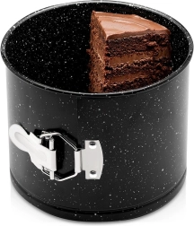 Formă de tort înaltă, cu margine detașabilă, Vilde Granitica, 16 cm