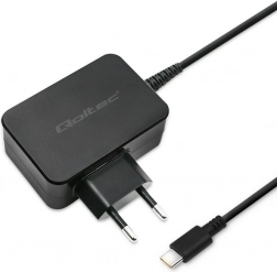 QOLTEC încărcător de rețea USB‑C 65 W cu Power Delivery și Quick Charge, negru
