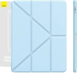 Husă de protecție minimalistă Baseus pentru iPad Air 4/5 10,9, albastră