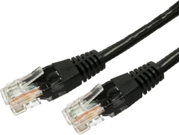 Patchcord RJ45 UTP 10m negru