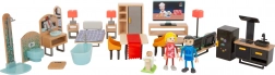Small Foot set modern de mobilier pentru căsuța de păpuși