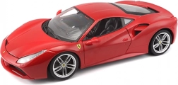 Model din metal al mașinii Ferrari 488 GTB 1:18 de la Bburago