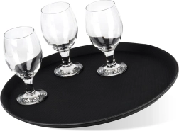 Tavă rotundă antiderapantă pentru chelneri 40 cm VILDE