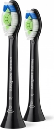 capete de schimb Philips Sonicare Optimal White 2 buc., negre