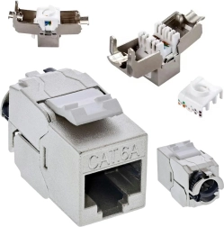 RJ10 RJ45 STP CAT.6A PRIZĂ FĂRĂ UNELTE