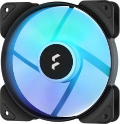 Ventilator Fractal Aspect 12 RGB PWM negru ramă 120 mm