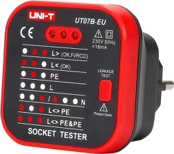 Tester de prize cu RCD UNI-T UT07B-EU