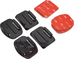 Set de autocolante și suporturi J-Hook pentru camere sportive Telesin