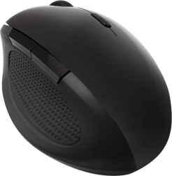 Mouse optic ergonomic fără fir 2,4GHz 1600dpi negru