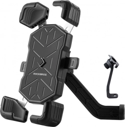 Suport telefon pentru bicicletă negru-gri Rockbros