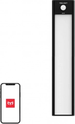 Lumină LED cu senzor pentru dulap Yeelight 20 cm, neagră, 4000 K