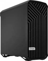Carcasă PC Fractal Torrent neagră cu flux maxim de aer