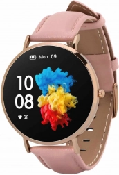 Smartwatch verona auriu-roz