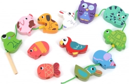 Vilac jucărie de tras cu animale pentru copii