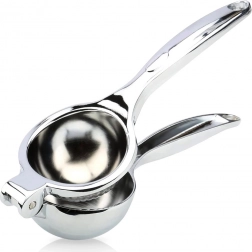 Presă manuală din metal pentru citrice LUXY 22 × 7 cm