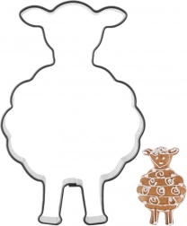 Formă de tăiat din inox oiță 7 cm