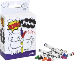 Creioane cerate TOTO 24 bucăți