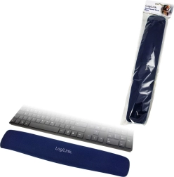 Suport gel pentru tastatură albastru