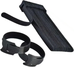 Benzi de fixare cu scai pentru cabluri 50 buc.