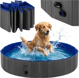 Piscină pliabilă pentru câine Purlov 160 × 30 cm - 1 bucată
