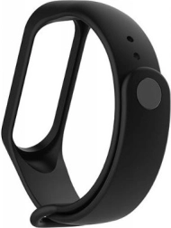 Curea din silicon pentru xiaomi mi band 5/6 – negru