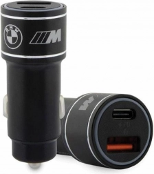 Încărcător auto rapid 20W PD-QC 3.0 negru