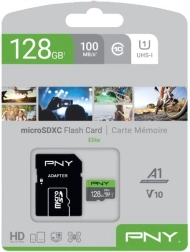 PNY Elite microSDXC 128 GB UHS-I U1 Class 10 card de memorie