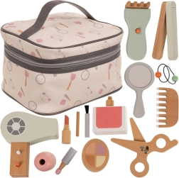 Kruzzel set cosmetic din lemn pentru copii 17 în 1