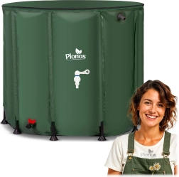 Butoi pliabil pentru apă de ploaie 650 l Plonos