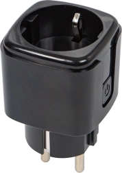 Prize inteligentă WiFi TUYA V3 negru