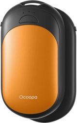 Ocoopa 2x2500 mAh dispozitiv manual de încălzire, USB-C, negru și portocaliu