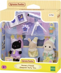Sylvanian Families Petrecere în pijama Baby Trio