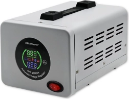 Stabilizator automat de tensiune 2000 VA Qoltec cu afișaj LCD
