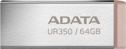 Disk USB flash ADATA Ur350 64GB USB3.2 metal brun