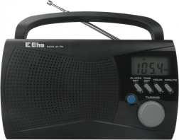 Radio portabil cu ecran LCD KINGA 2 negru