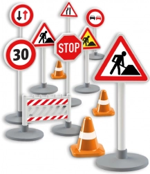 LENA semne rutiere – set educativ 17 piese