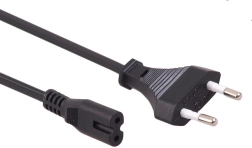 Cablu de alimentare „opt” 2 pini 3 m EU