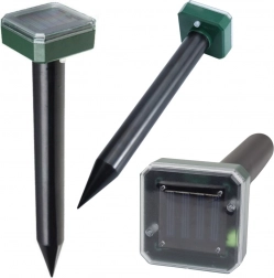 Dispozitiv Solar de Alungare a Rozătoarelor și Cârtițelor cu Sunete Vibratorii