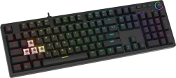 Tastatură mecanică de gaming Savio Styx Outemu Brown cu hot-swap și iluminare RGB