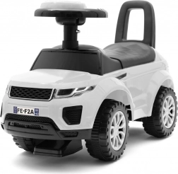 Mașinuță de împins pentru copii SUV BABY MIX – albă