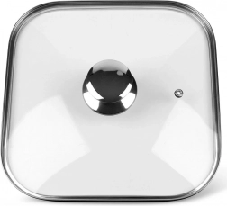 capac pătrat din sticlă grande 27 × 27 cm orion