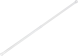 Tijă telescopică de presiune 70–120 cm, din aluminiu, albă - 1 bucată