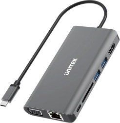 Hub USB-C Universal 8 în 1 Unitek