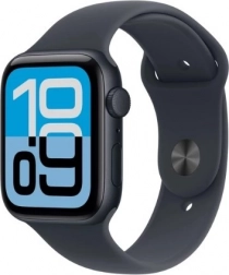 Apple Watch SE 3 GPS 40 mm carcasă din aluminiu în nuanța Moonlight, curea sport S/M