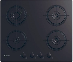 Plită pe gaz/sticlă neagră CVW6BB